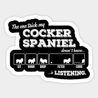 Cocker Spaniel Sticker